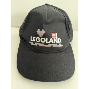 LEGOLAND Theme Park Official Black Baseball Hat Cap LEGO Adult Adjustable